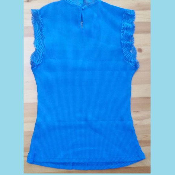 SHEIN Blue Tank Top Sz L New! 2/16$ - Picture 2 of 3